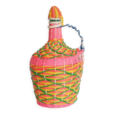 Bouteille scoubidou multicolore