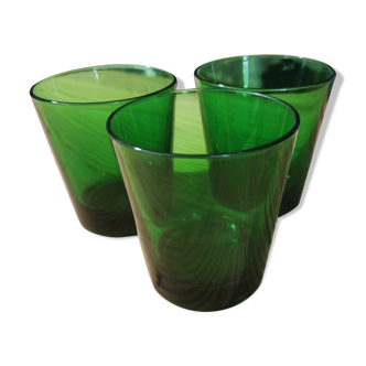 Verres à eau vintage duralex