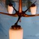 Chandelier suspension "Star" 1950s