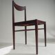 Set of 4 mid-century dining chairs