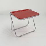 Bureau pliable platone rouge par giancarlo piretti pour anonima castelli, 1970