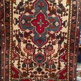 Ancient oriental carpet handmade Central Asia Turkey