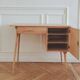 Renovated vintage Baumann desk, 1960s.