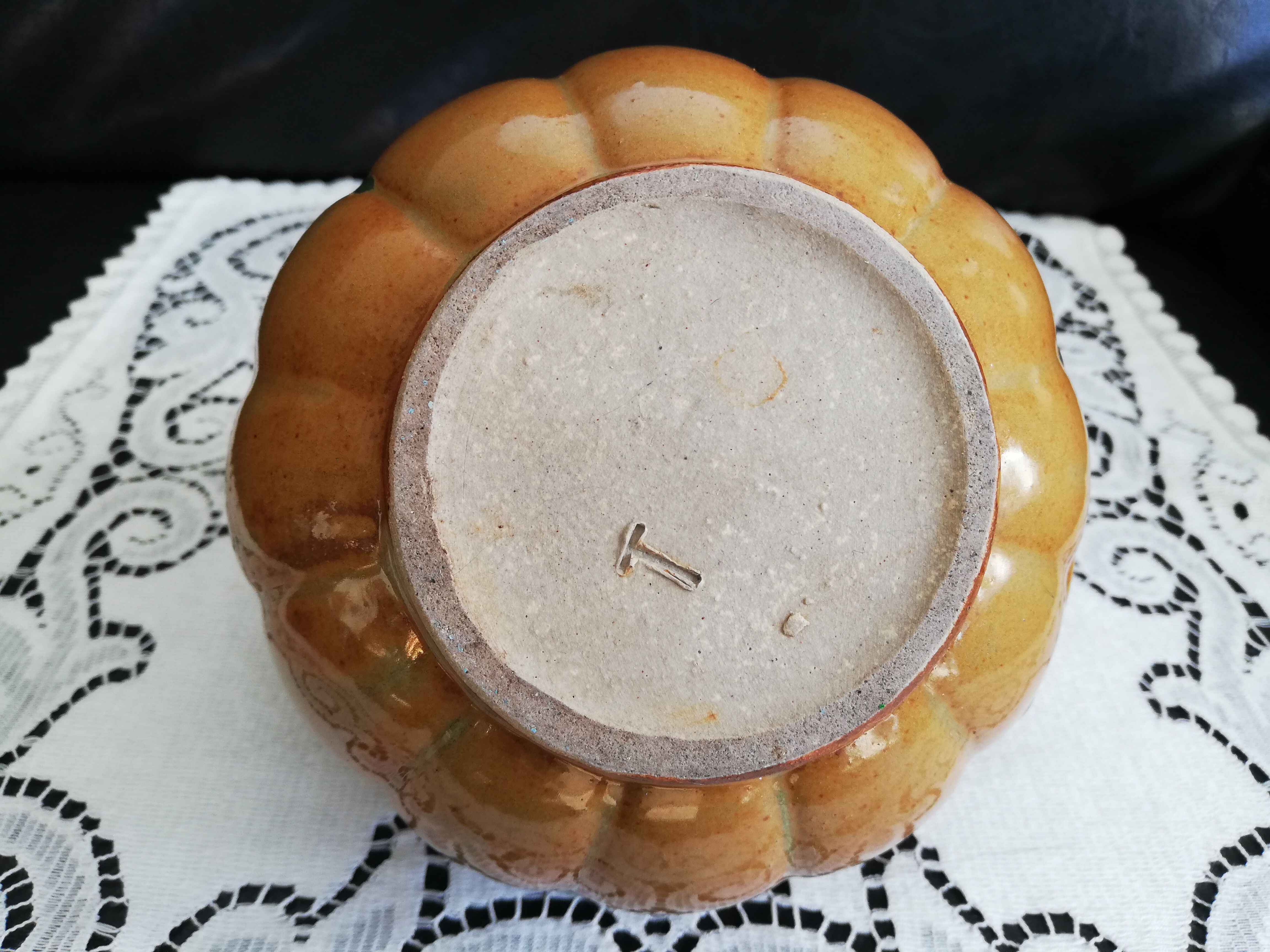 Vintage bowler pitcher