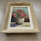 Small old framed painting