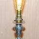 Paire lampes candélabres corinthiennes argent sterling James Bembridge 1879