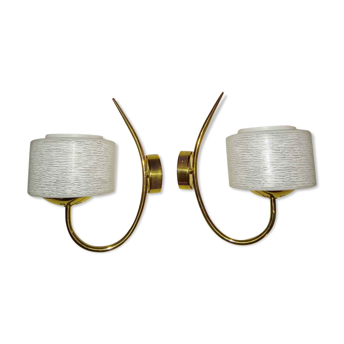 Paire d'appliques vintage