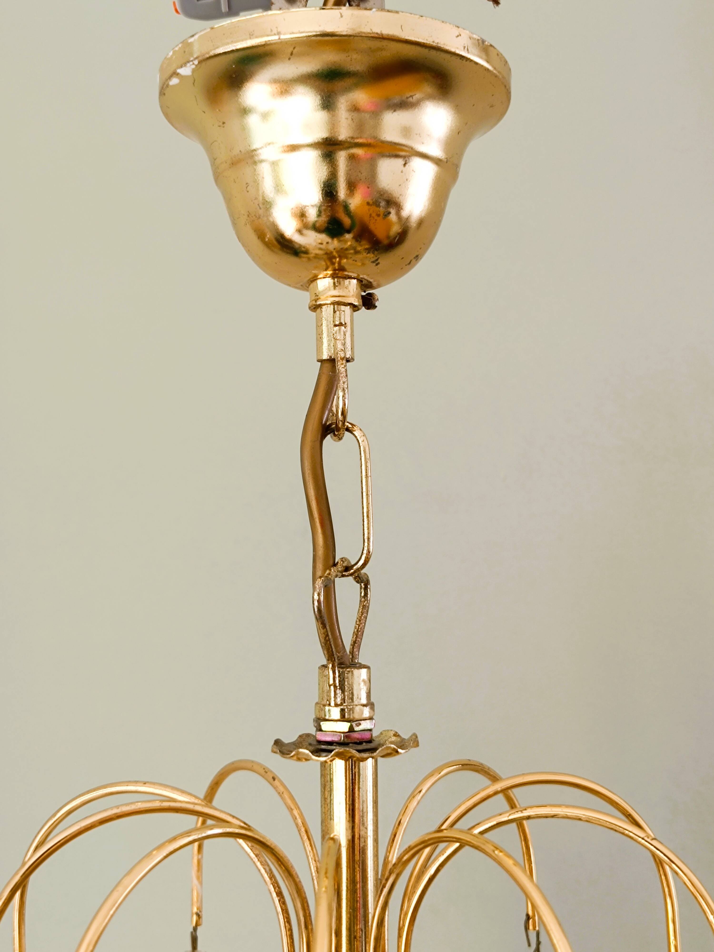 Baroque chandelier with tassels