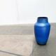 Vase bleu de Bückeburg Keramik, Allemagne années 1960