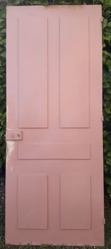 Landing door 210,3x85,6cm old molded