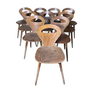 Suite de 10 chaises bistrot modèle