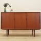 Teak highboard with bar section, Denmark, 1960s