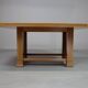 Husser 615 dining table by Frank Lloyd Wright produced by Cassina