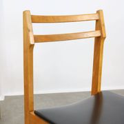 Vintage Chairs in style of Gio Ponti, 1970, set of 4