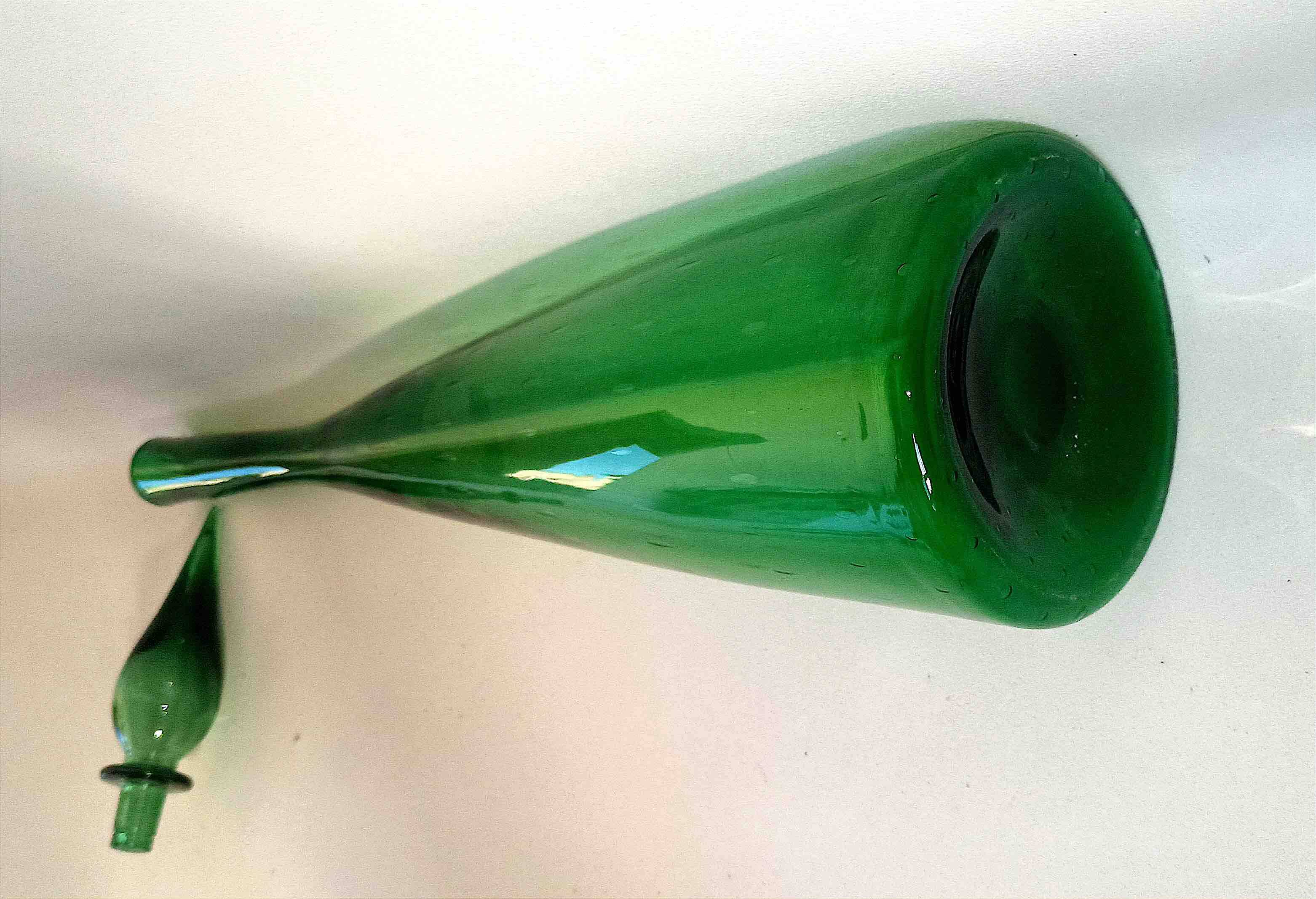 Carafe géante Génie Empoli Années 50 Hauteur 75 cm