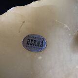 Alabaster pocket emptier/ashtray