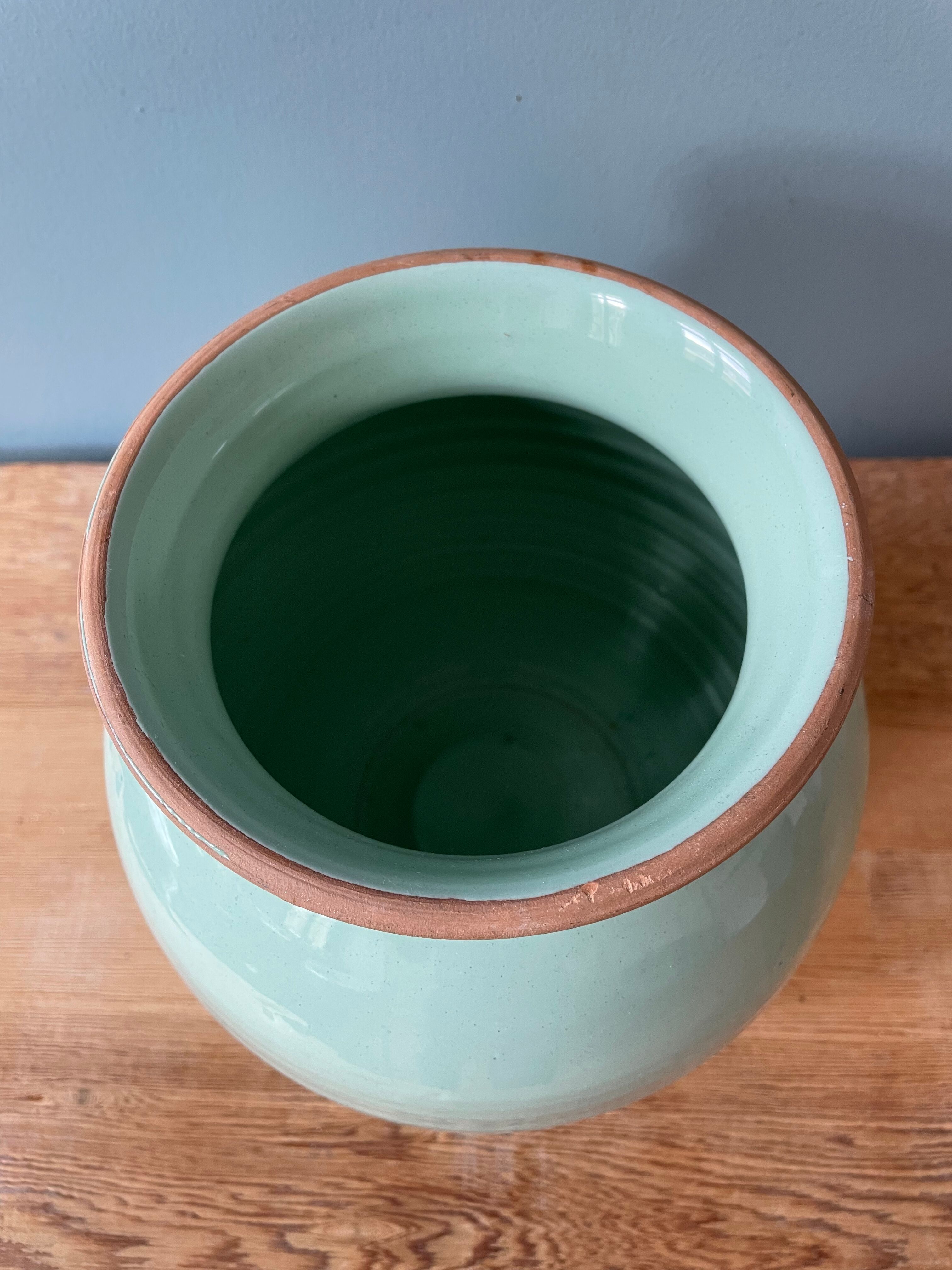 Ancient handmade ceramic vase