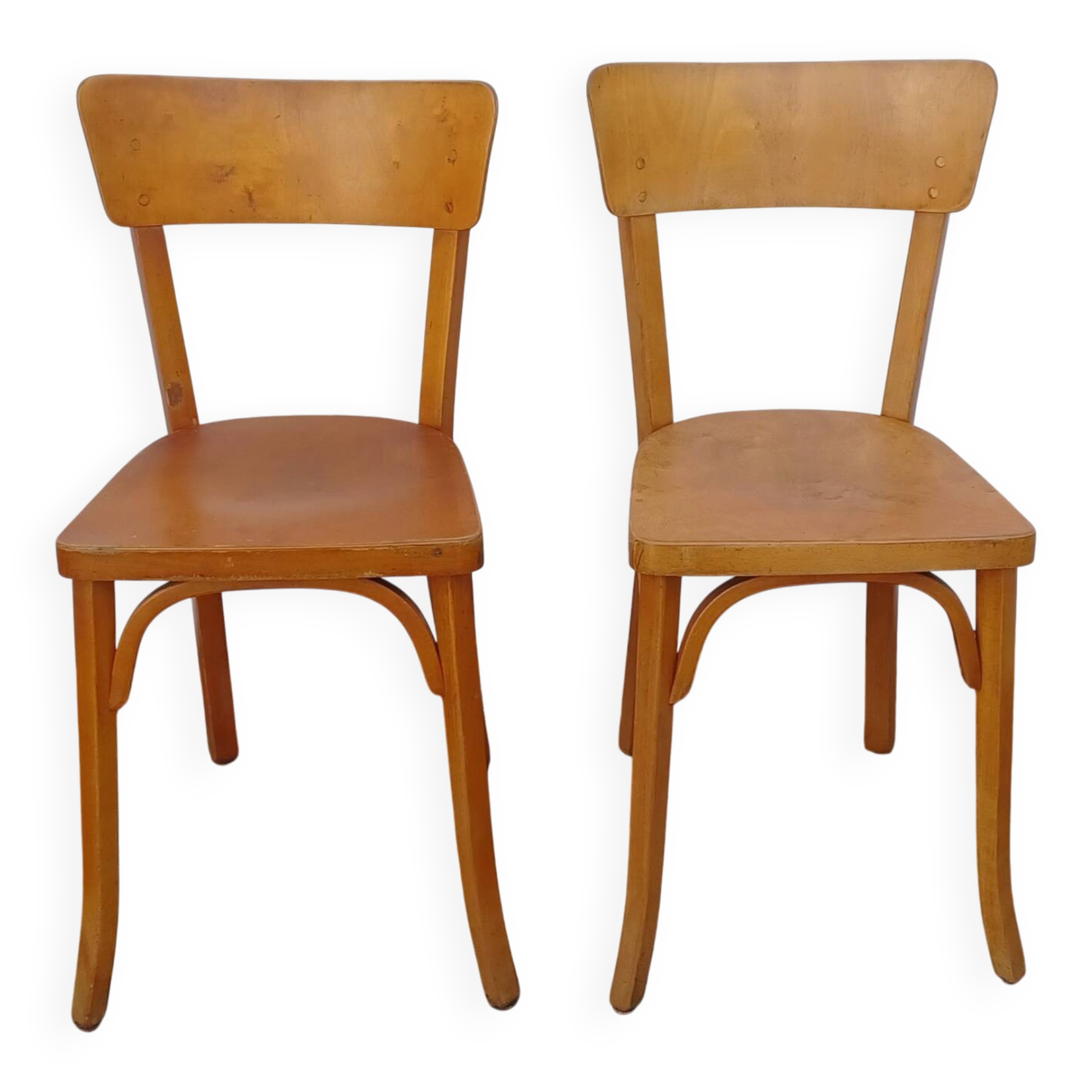 Paire de chaises bistrot Baumann