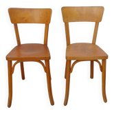 Paire de chaises bistrot Baumann