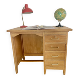 Wooden desk from the 40s/50s