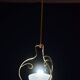 Rare et élégante suspension en verre de Murano Venini Reticello, années 1950