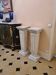 Pair of louis xvi style alabaster columns