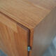 Enfilade en frêne, design danois, années 1970, Danemark