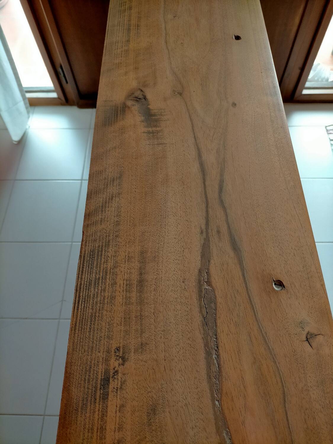 Antique walnut sideboard