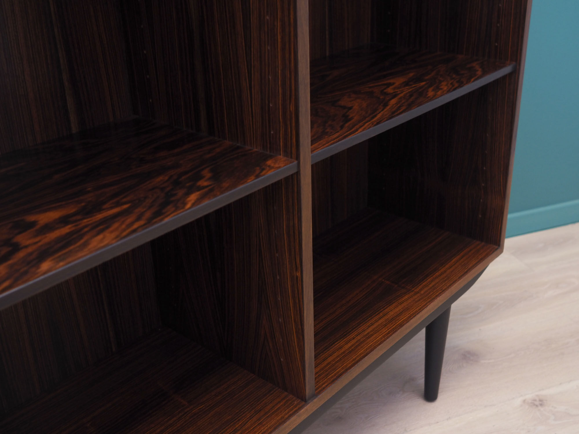 Rosewood bookcase, Danish design, 1960s, manufactured by Duba Møbelindustri