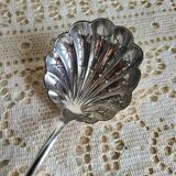 Silver-plated sugar spoon