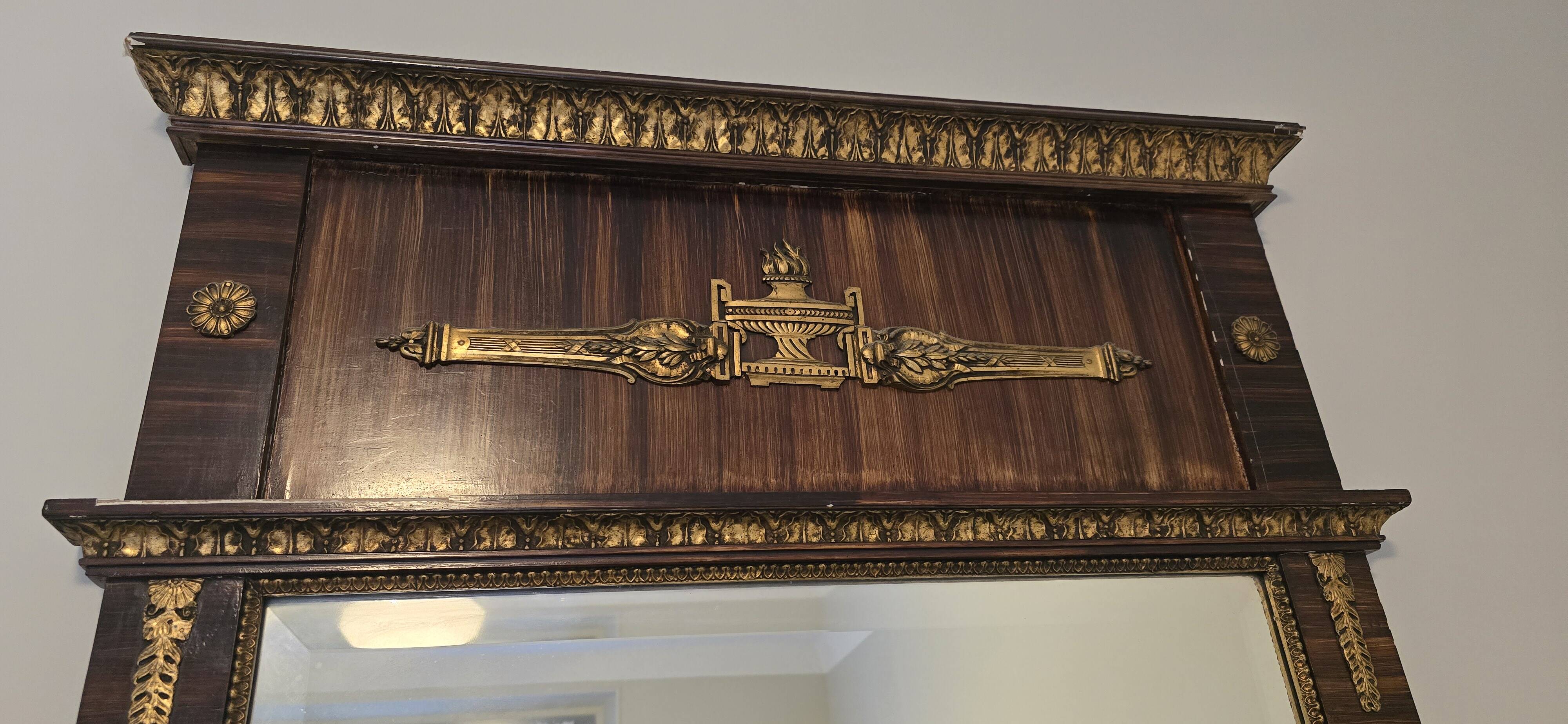 Commode et miroir d’époque Empire