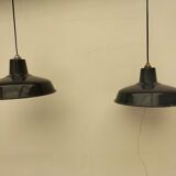Pair of antique lamps
