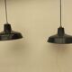 Pair of antique lamps
