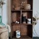 Wooden workshop locker
