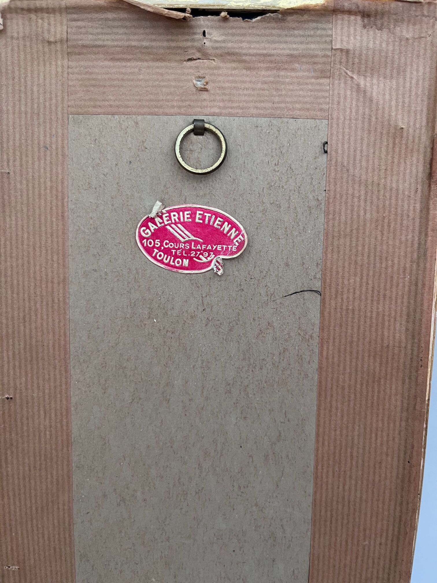 Woven painting birds