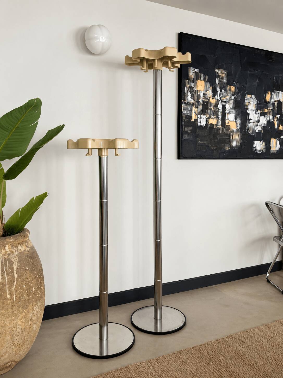 Modular vintage coat rack VIP – Velca, Italy, 1970s