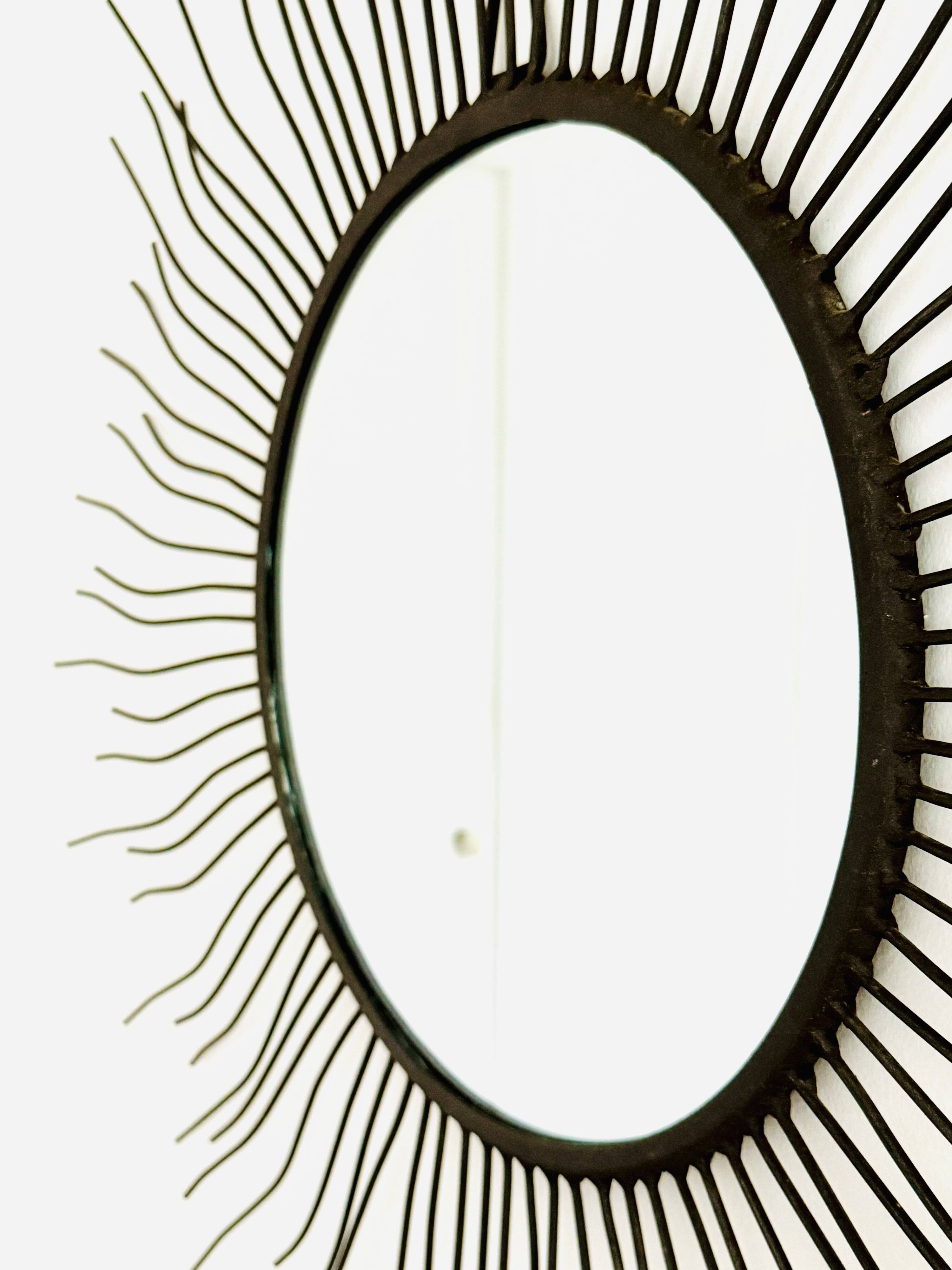Iron sun mirror