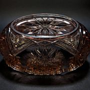 Vintage coupe in Depression Glass (Rosaline Glass)