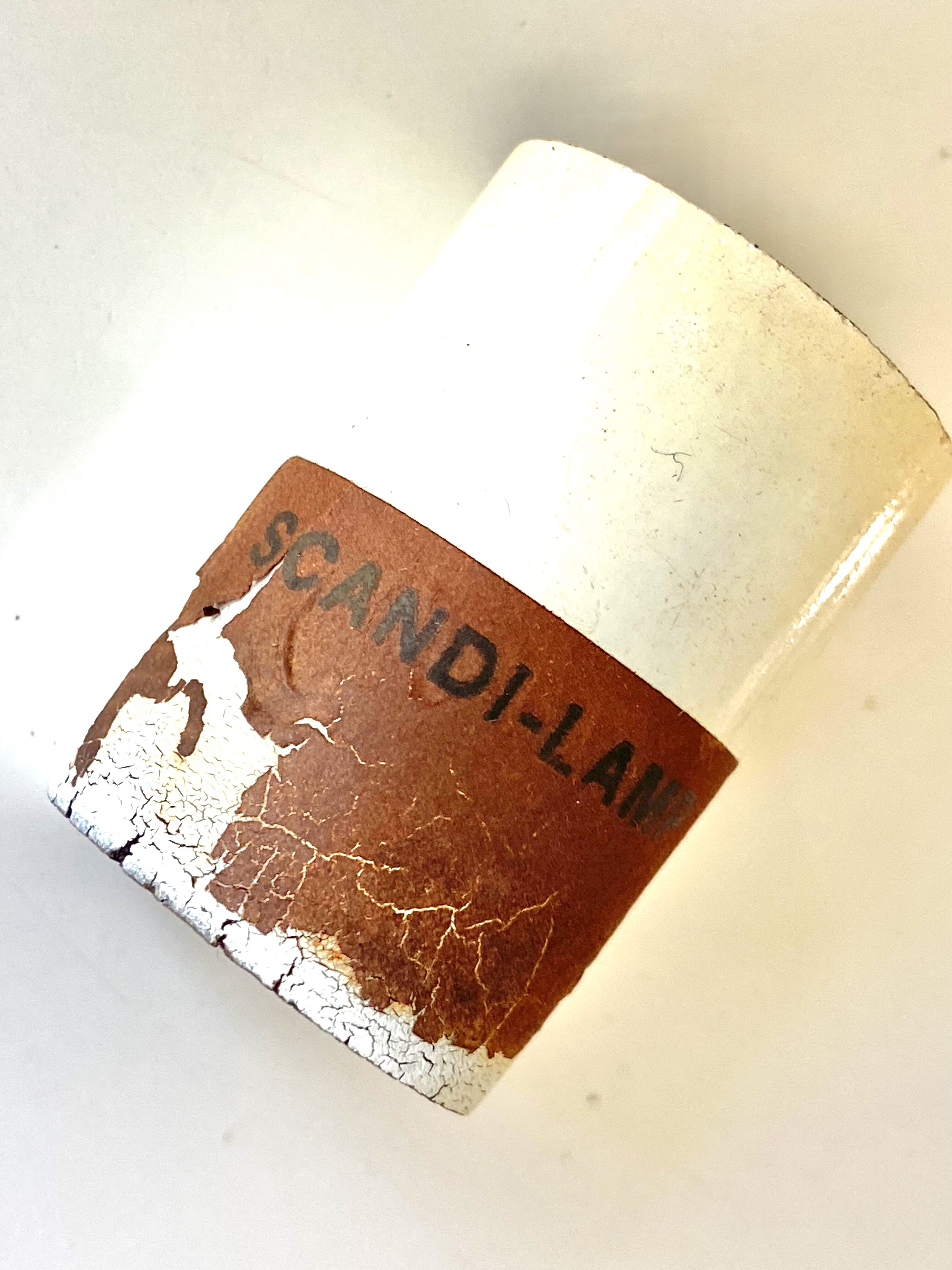 Set of three Vintage Golden Bell Scandi-Lamp Pendant Lamps 1960's Denmark