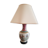 Chinese scene posevcramic lamp