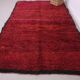 Tapis marocain vintage en laine berbère fait main