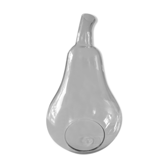 Glass terrarium pear