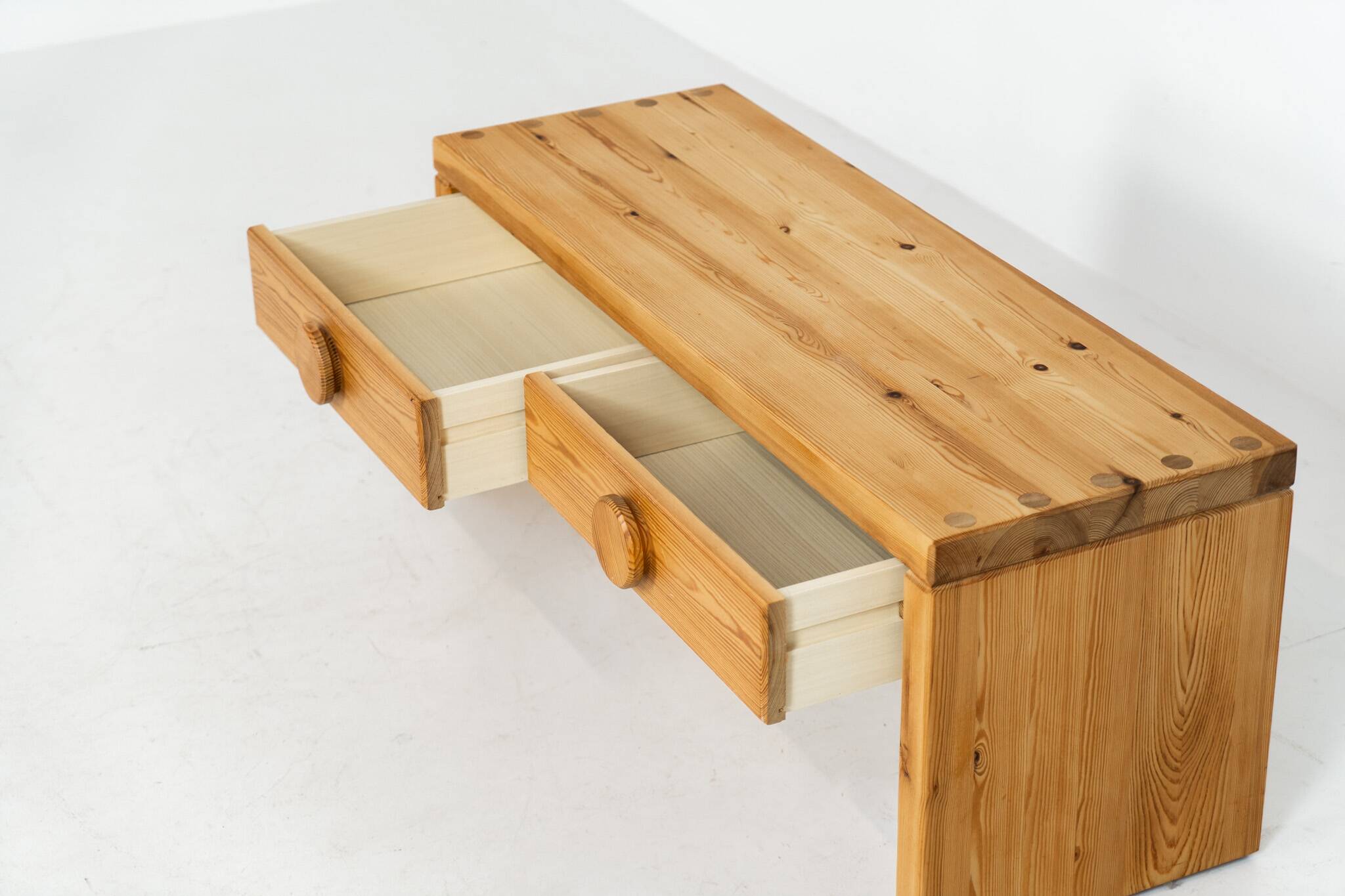 Pine bench / hallway furniture in the style of Ruben Ward.