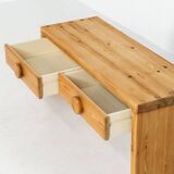 Pine bench / hallway furniture in the style of Ruben Ward.