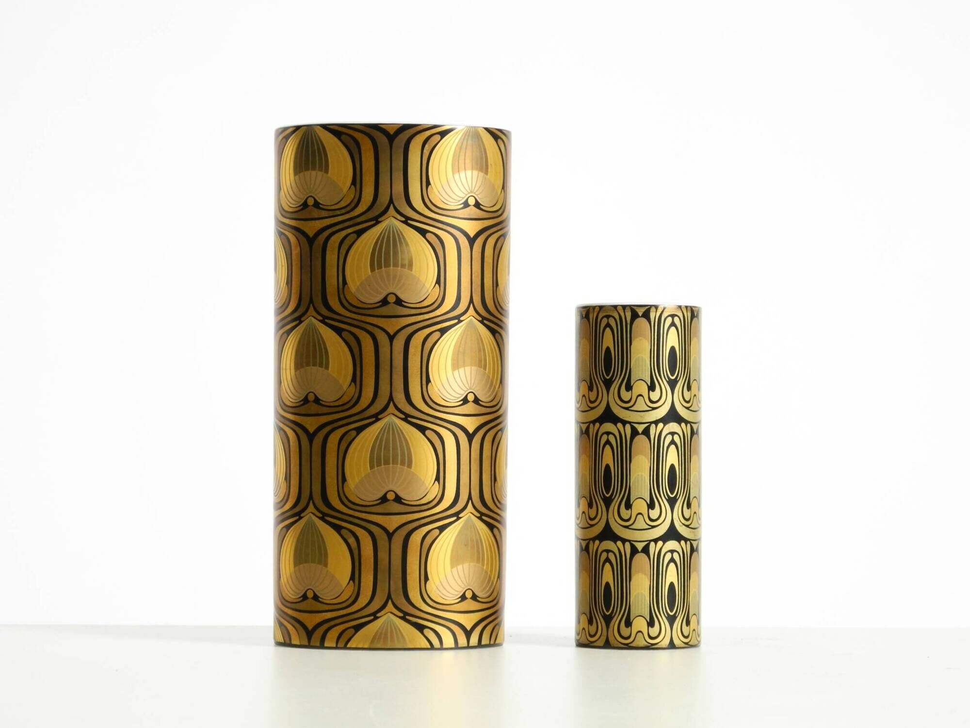 Two 1970s porcelain vases by Björn Wiinblad for Rosenthal Studio-Linie