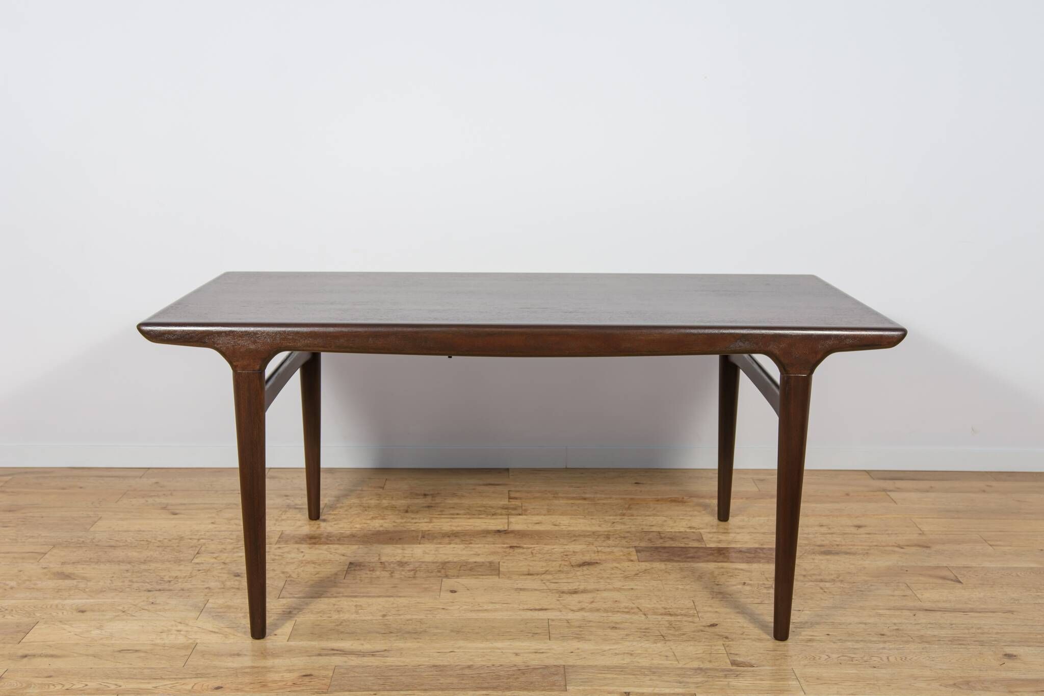 Mid-Century Teak Extending Dining Table Designed by Johannes Andersen for Uldum Møbelfabrik, Denmark, 1960s