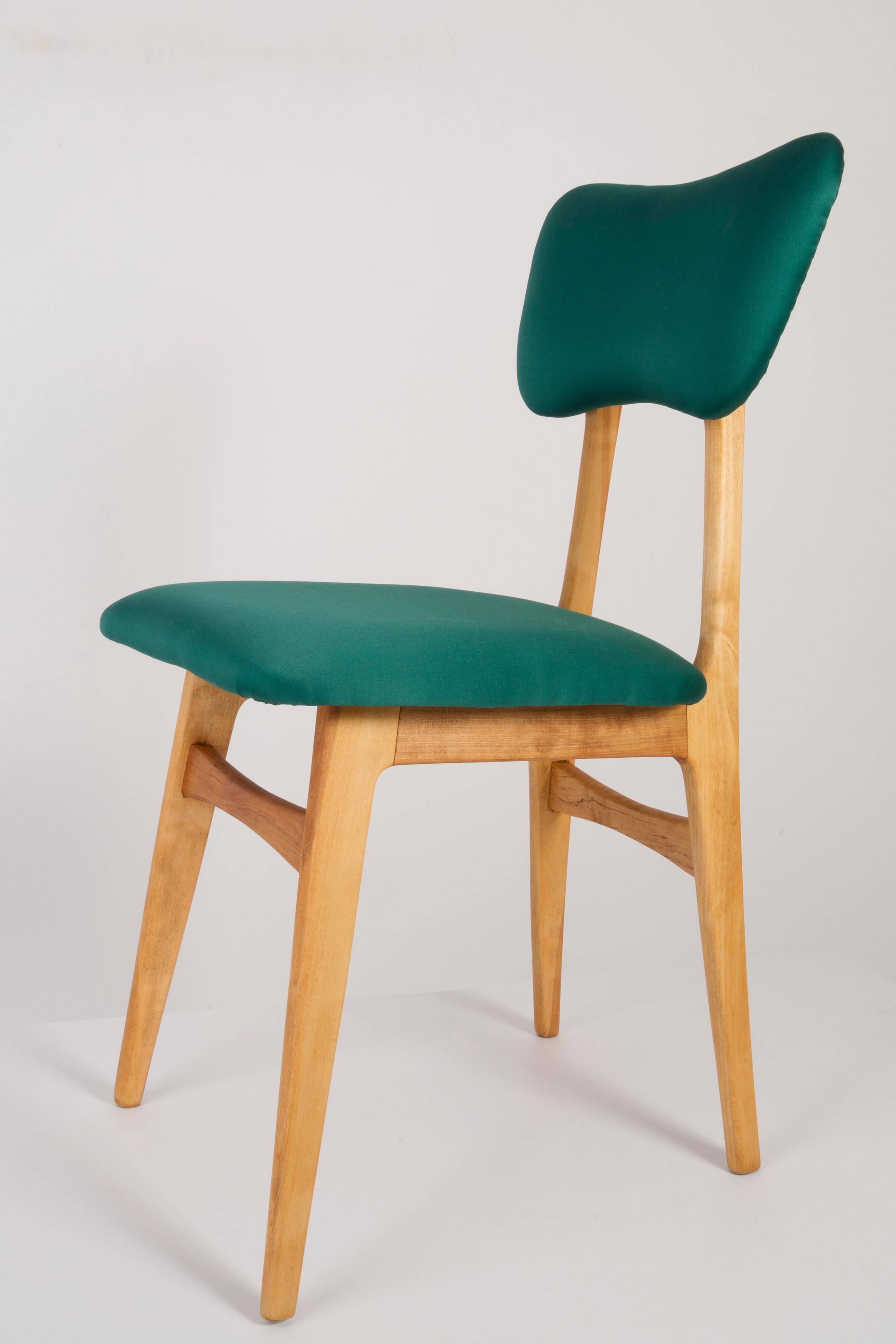 Green chair Dedar Tabularasa from the 20th century, 1960s.