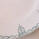 Iron earth dish, round, Moulin des Loups