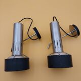 Pair of Alain Richard A5 wall lights for Disderot square diffuser spots