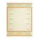 1970s Vintage Turkish Oushak Handmade Wool Cotton Cream Area Rug 171x222